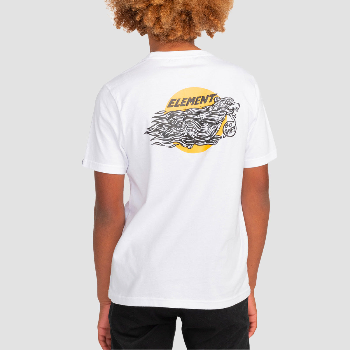 Element Rollin T-Shirt Optic White - Kids