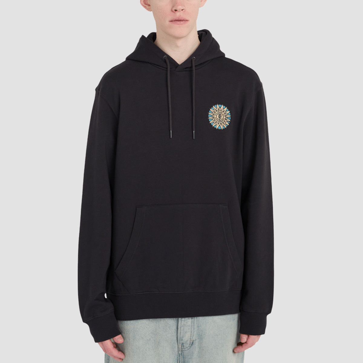 Element X Timber The Snail Pullover Hoodie Off Black