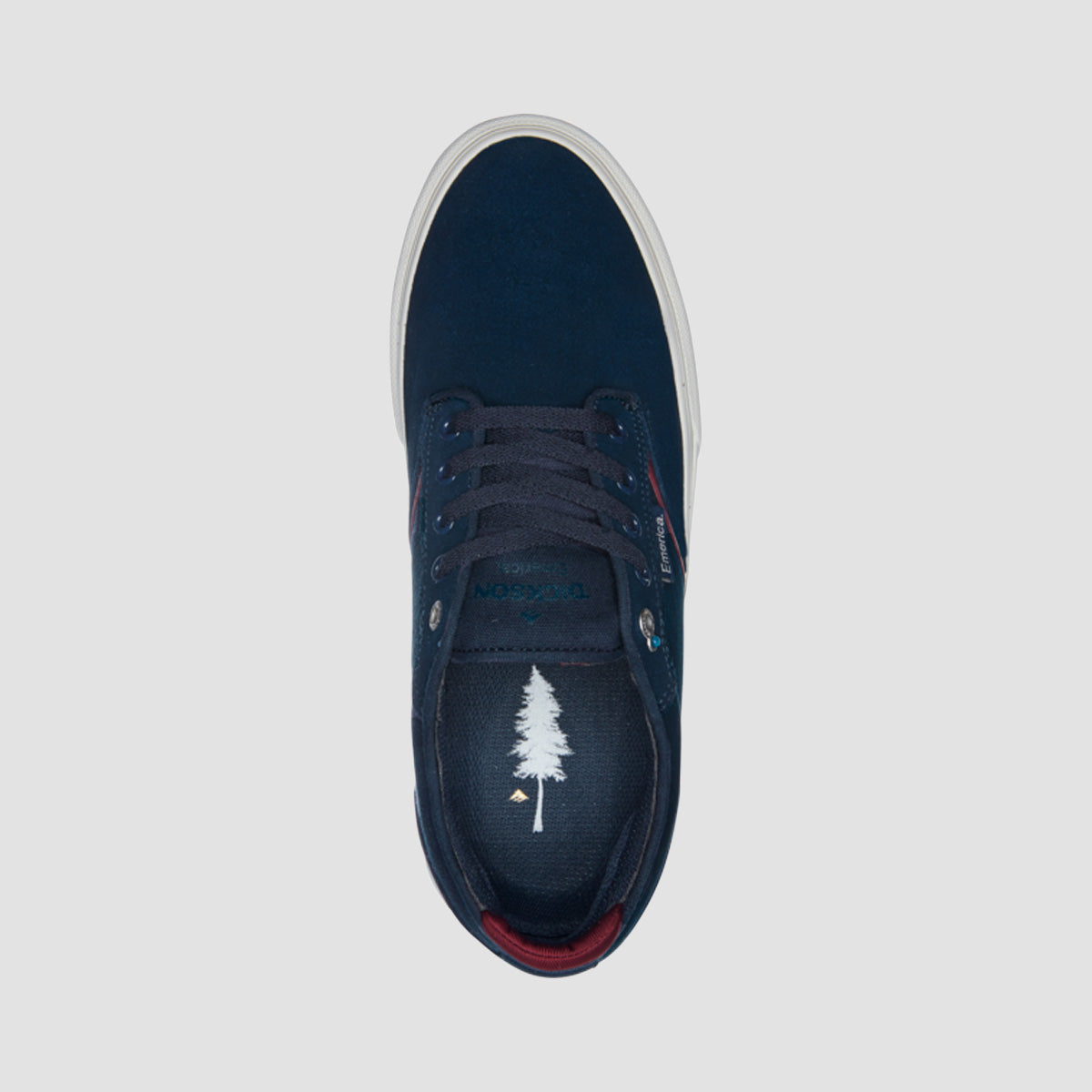 Emerica Dickson Shoes - Navy/Red