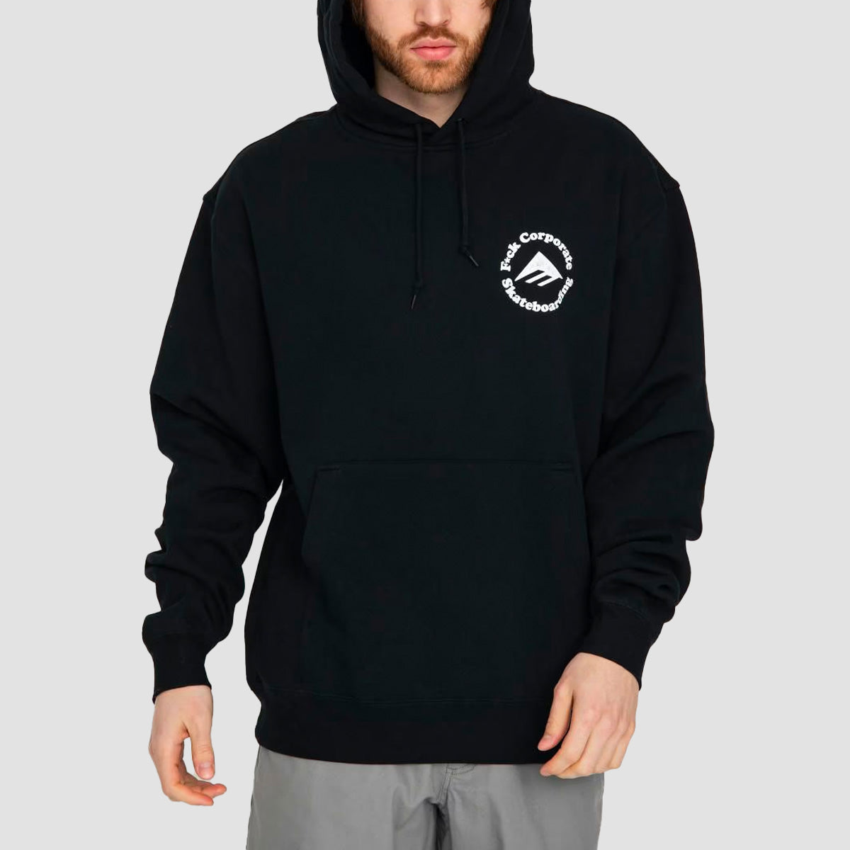 Emerica Eff Corporate 2 Pullover Hoodie Black