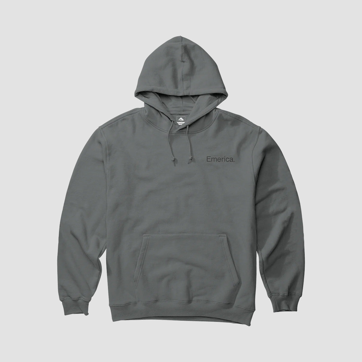 Emerica Lockup Pullover Hoodie Charcoal
