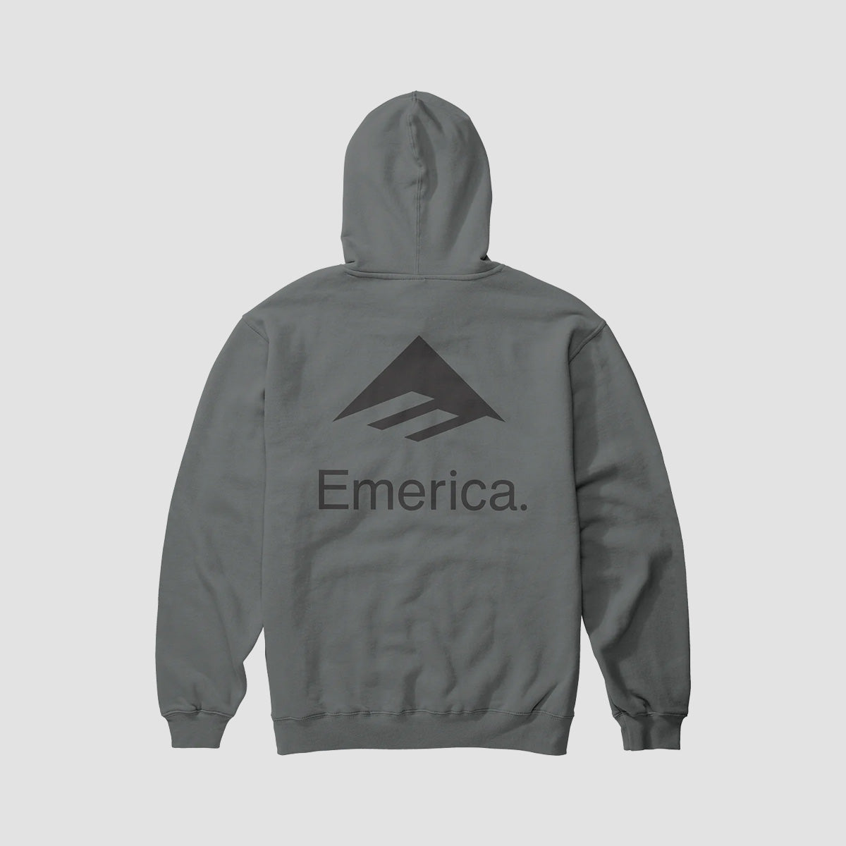 Emerica Lockup Pullover Hoodie Charcoal