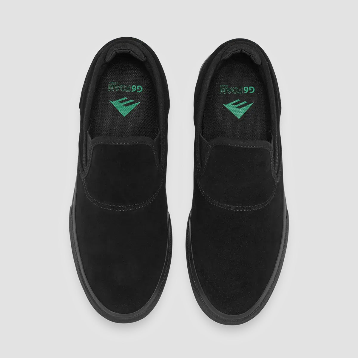 Emerica Wino G6 Slip-On Shoes - Black/Black/Black