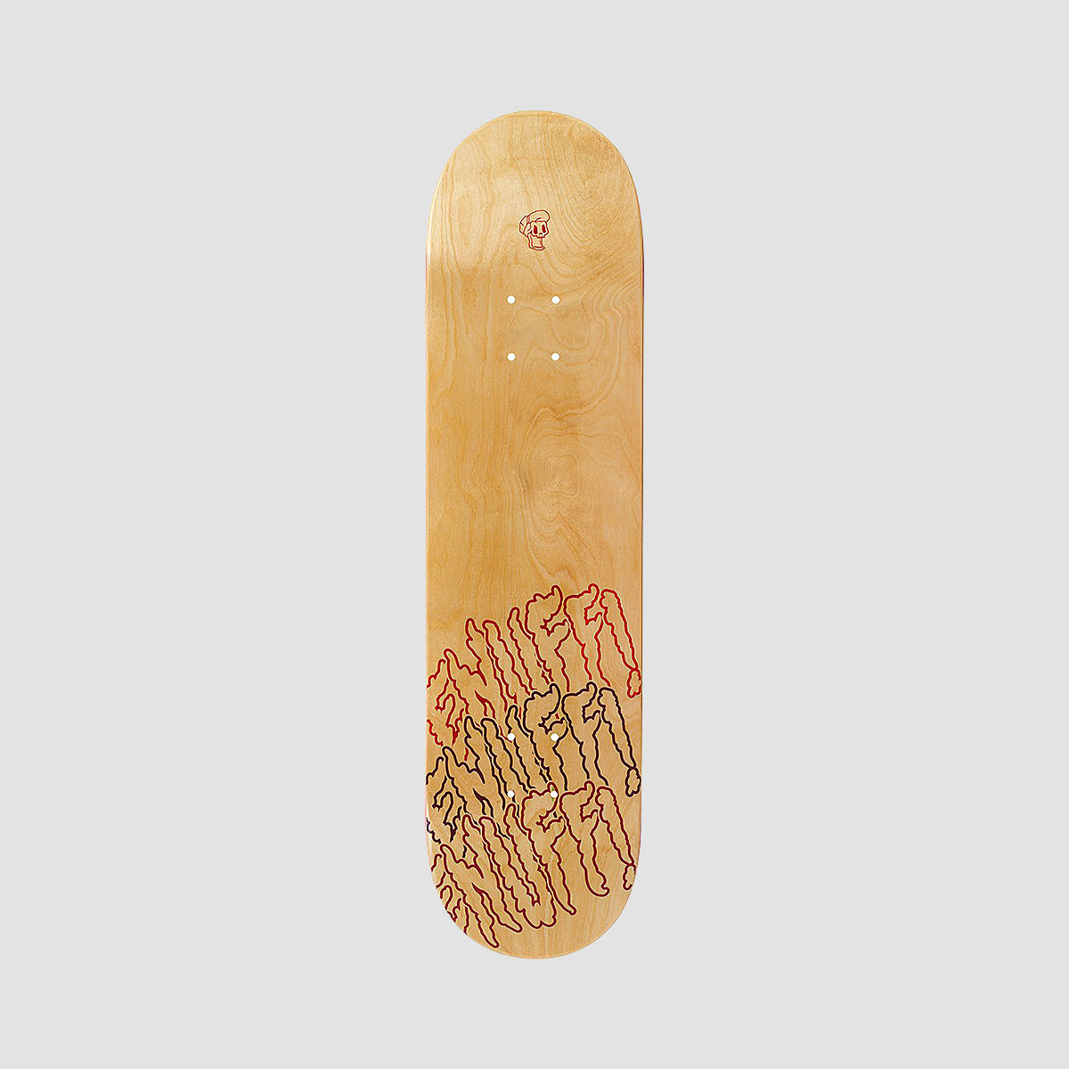 Enuff Designer Skateboard Deck Three Tier Reloaded Natural - 8.25"