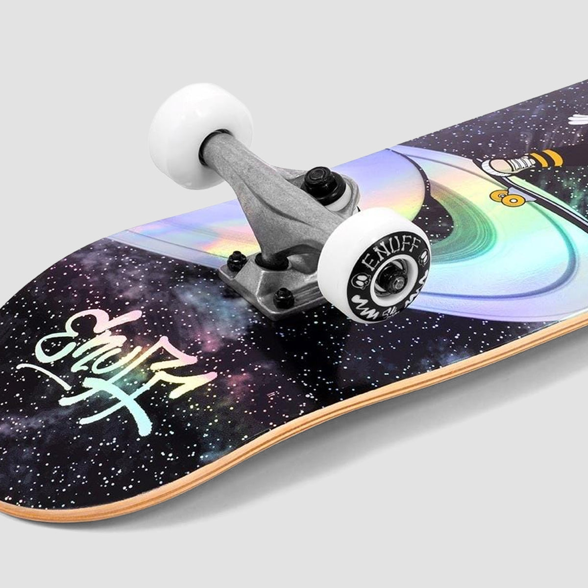 Enuff Skully Hologram Mini Skateboard Black