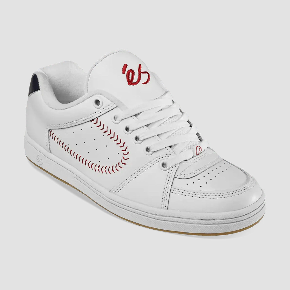 eS Accel Shoes - White/Blue/Red