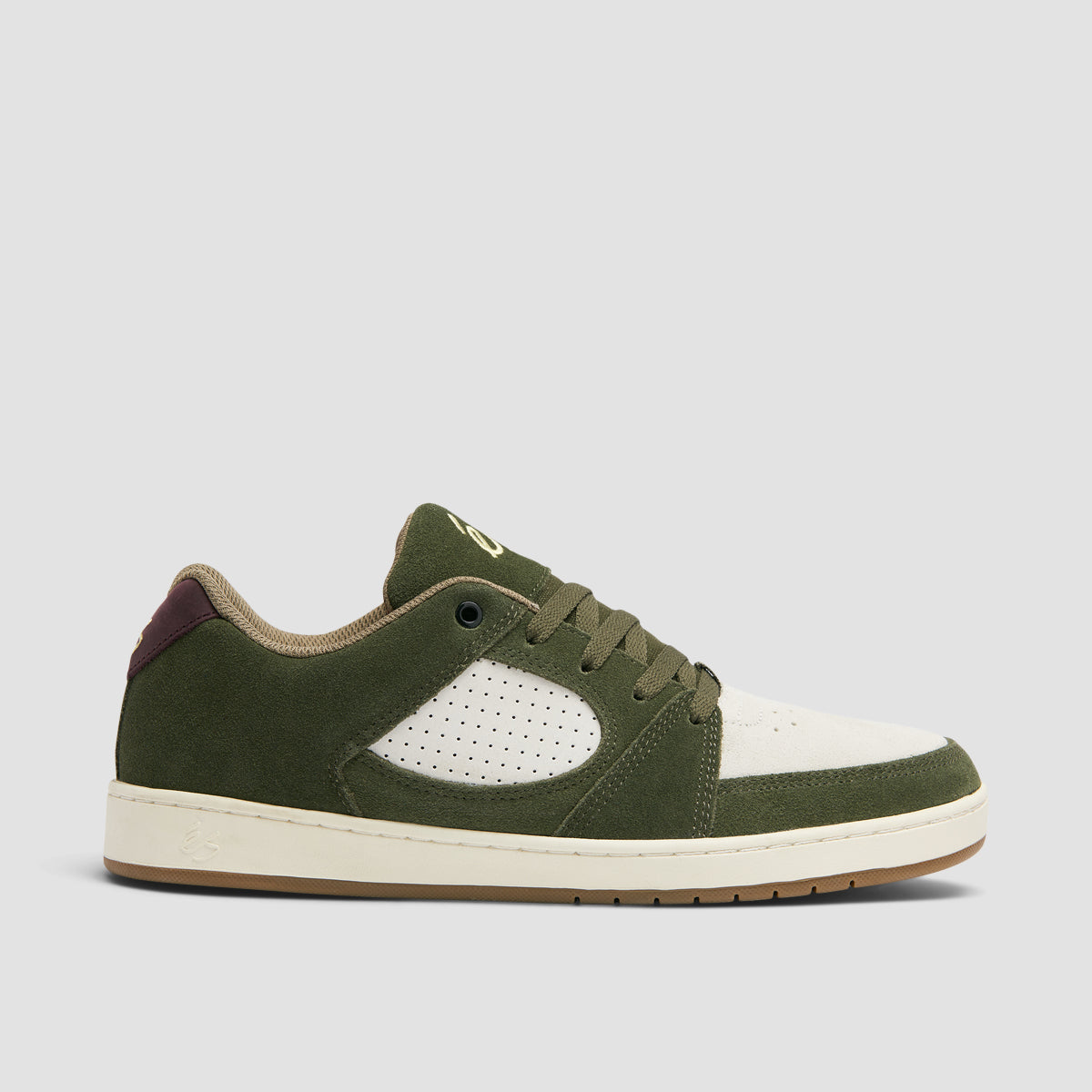 eS Accel Slim Shoes - Olive/Tan