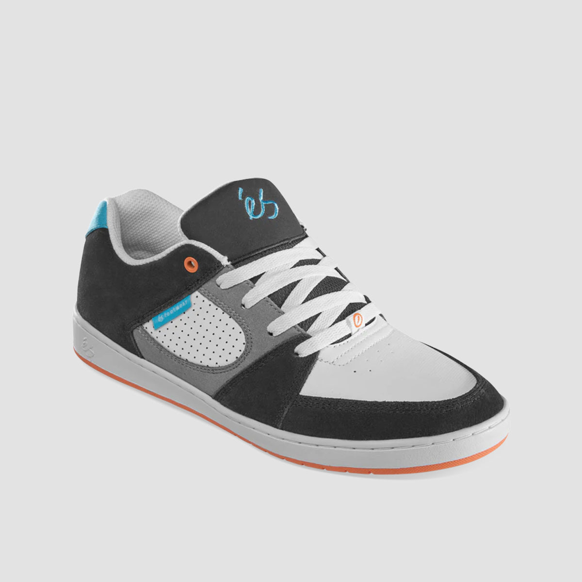 eS Accel Slim Shoes - Navy/Grey/Orange