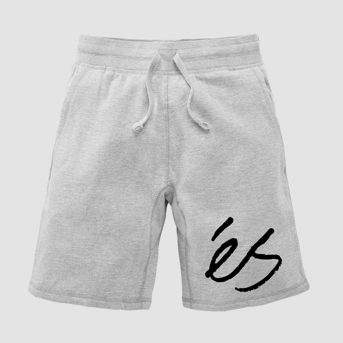 eS Big Script Sweat Shorts Grey/Heather