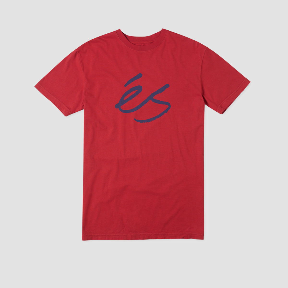 eS Script T-Shirt Red/Navy