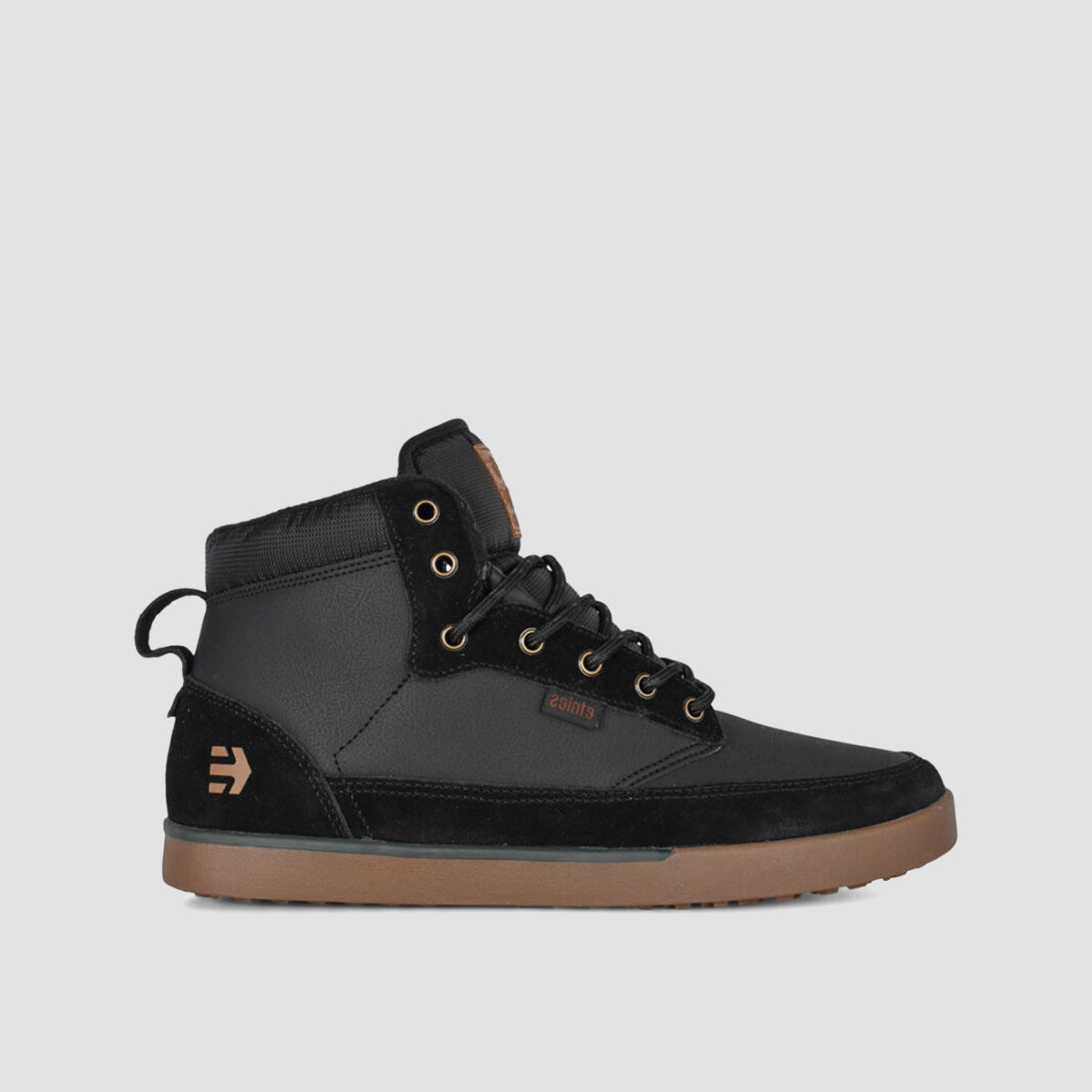 Etnies Dunbar WNT High Top Shoes - Black/Gum