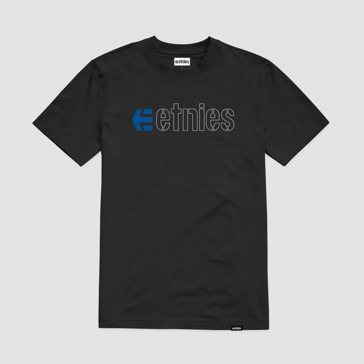Etnies Ecorp T-Shirt Black/Blue/White
