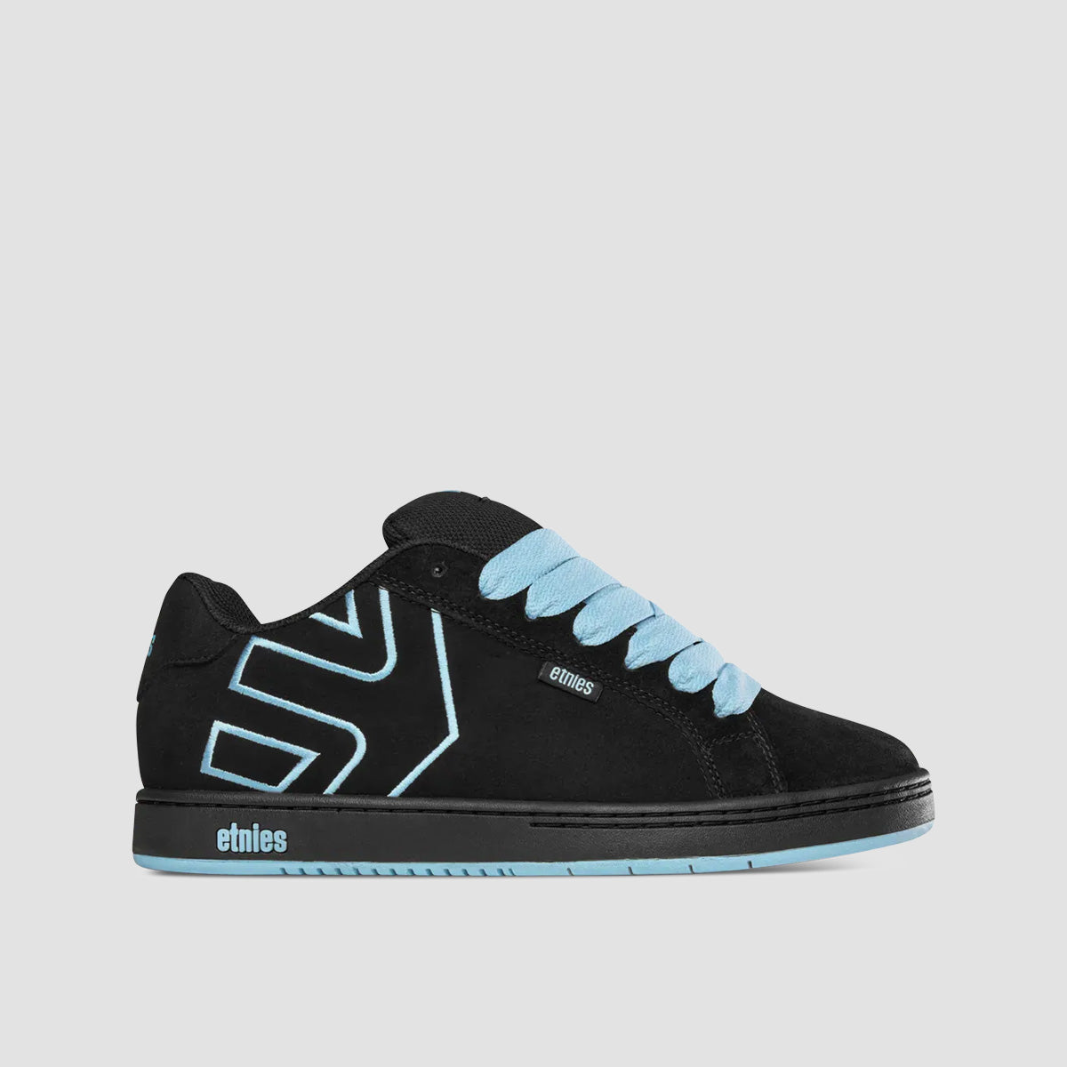 Etnies Fader Shoes - Black/Light Blue