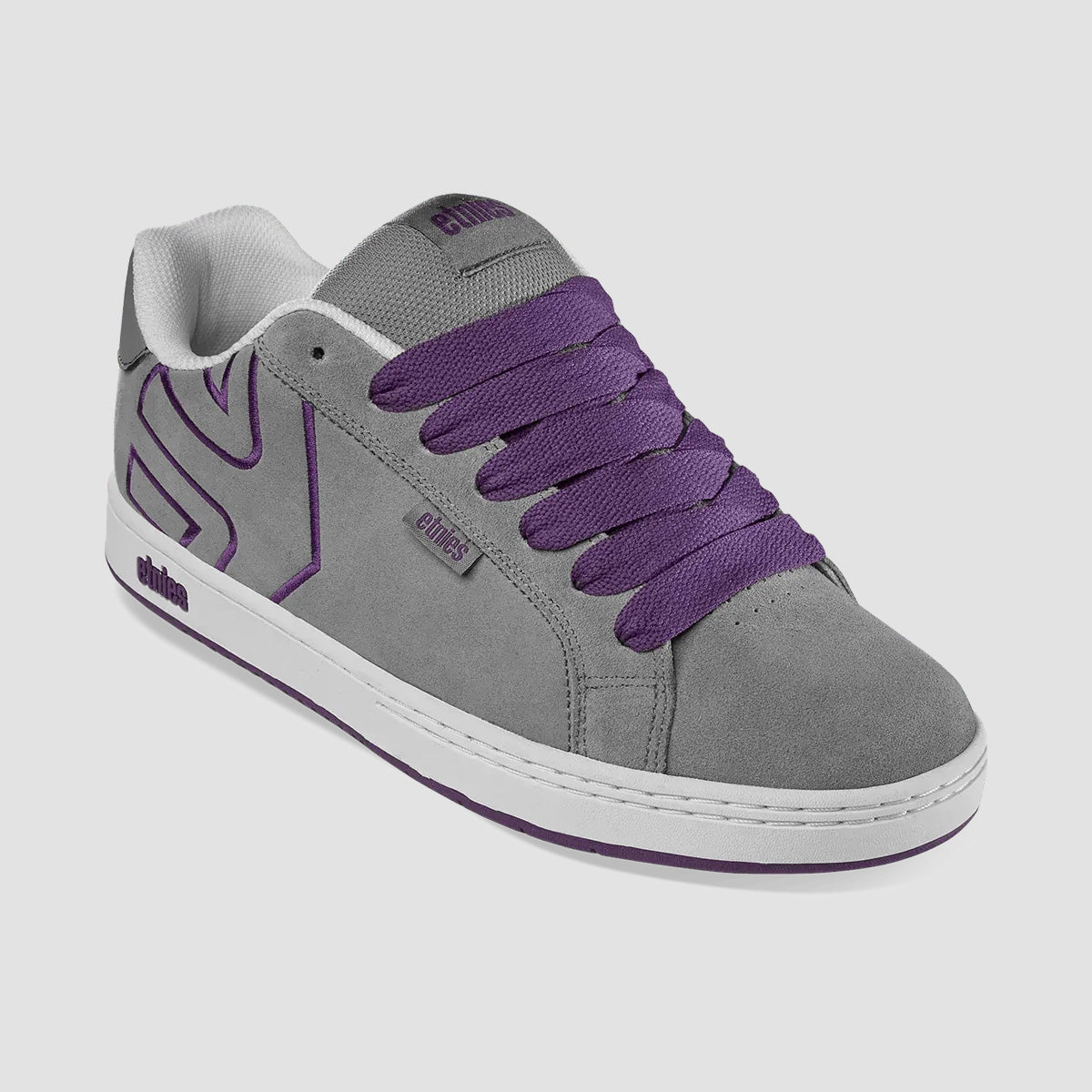 Etnies Fader Shoes - Grey/Purple