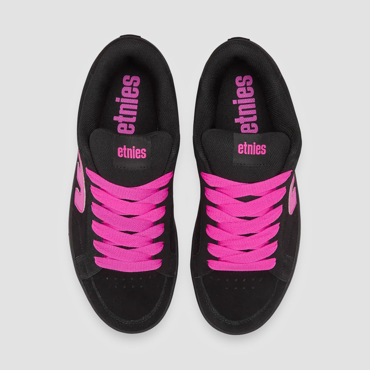 Etnies Kingpin 2K Shoes - Black/Pink