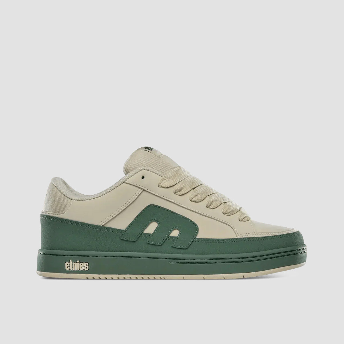 Etnies Kingpin 2K Shoes - Tan/Green