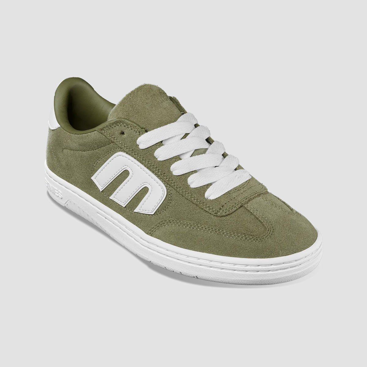 Etnies Locut Shoes - Olive/White