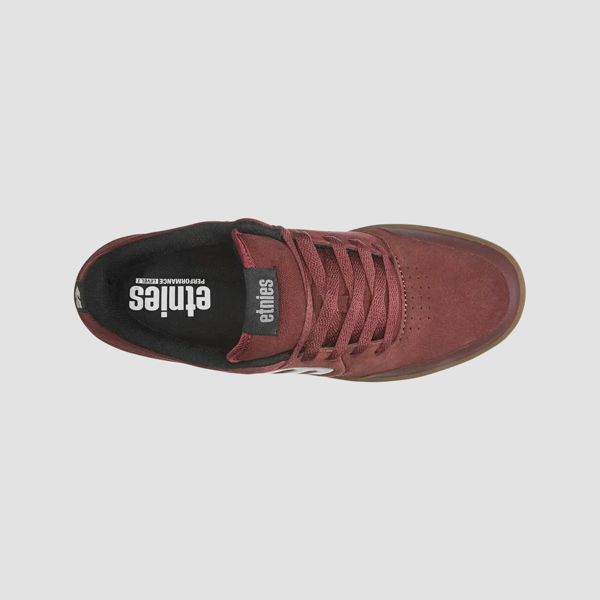 Etnies Marana Shoes - Maroon/Black/White