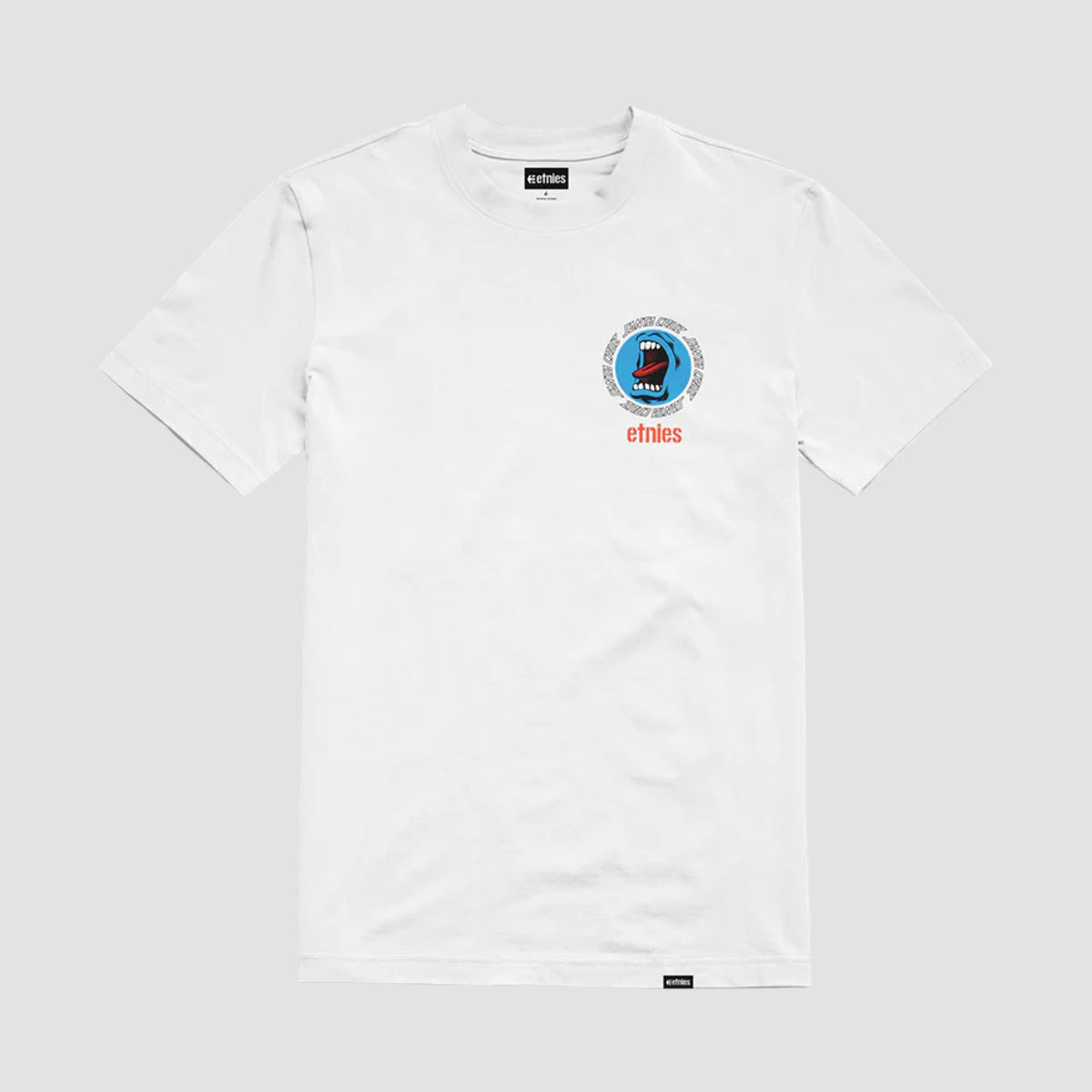 Etnies Screaming Hand T-Shirt White