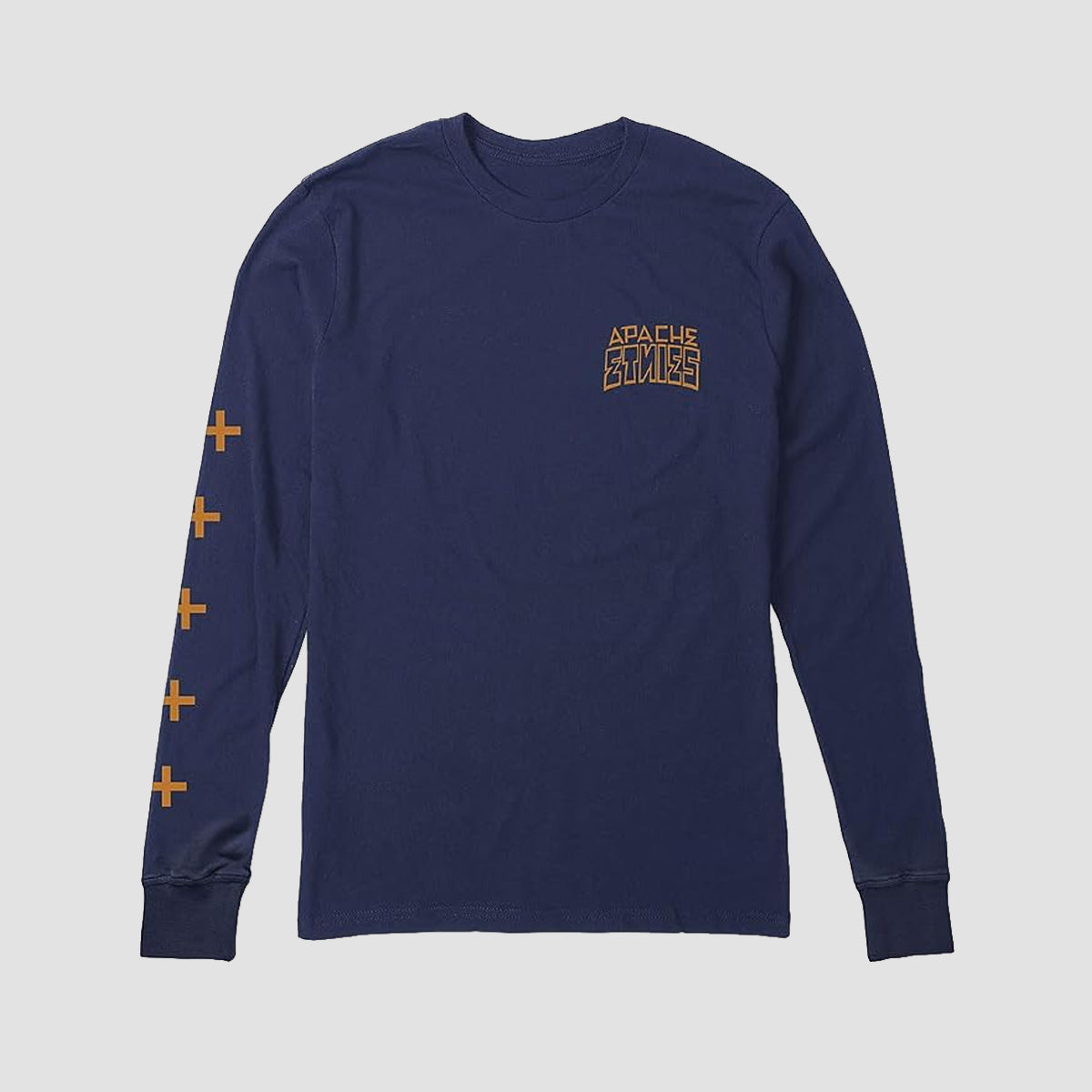 Etnies X Apache Longsleeve T-Shirt Navy