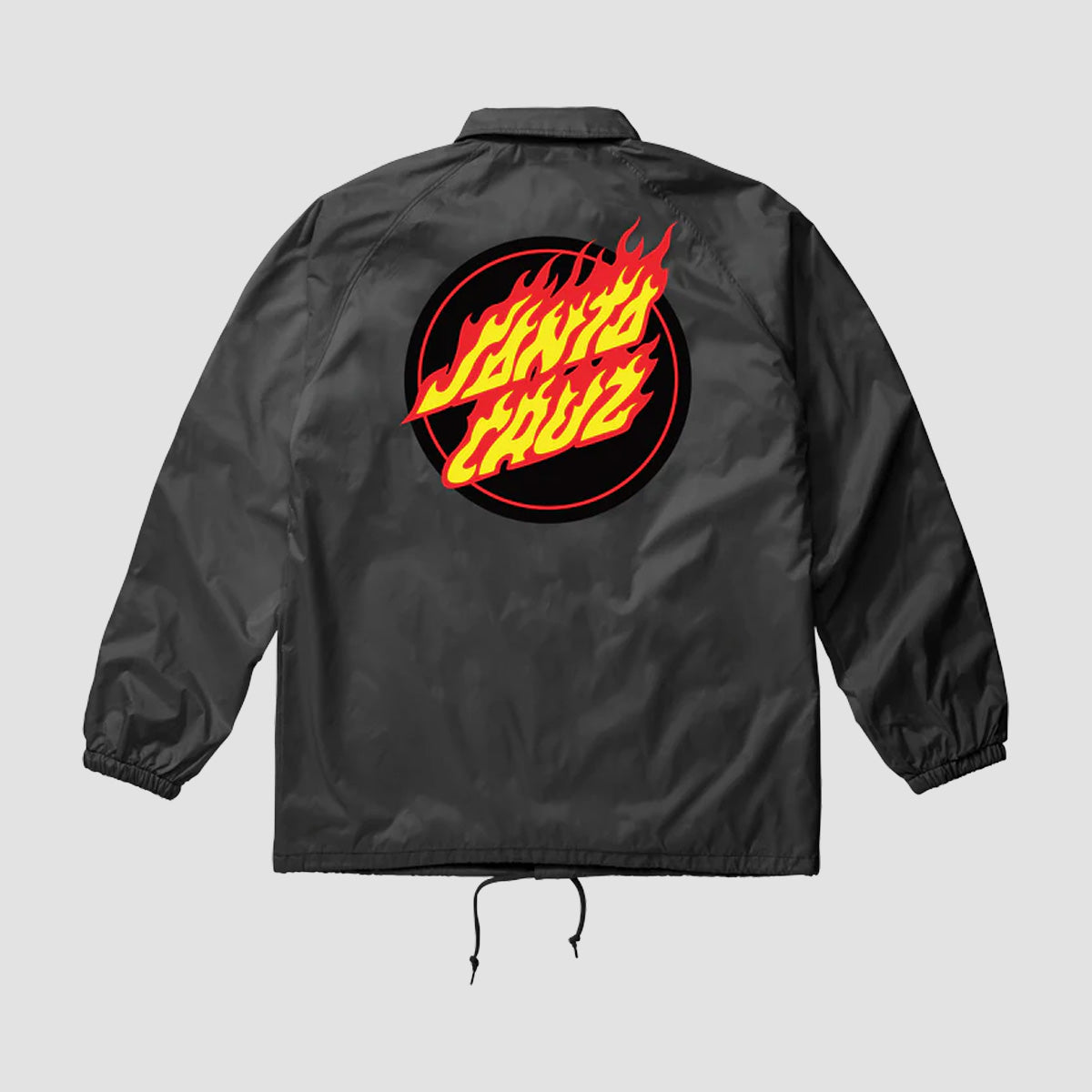 Etnies X Santa Cruz Flame Coaches Jacket Black