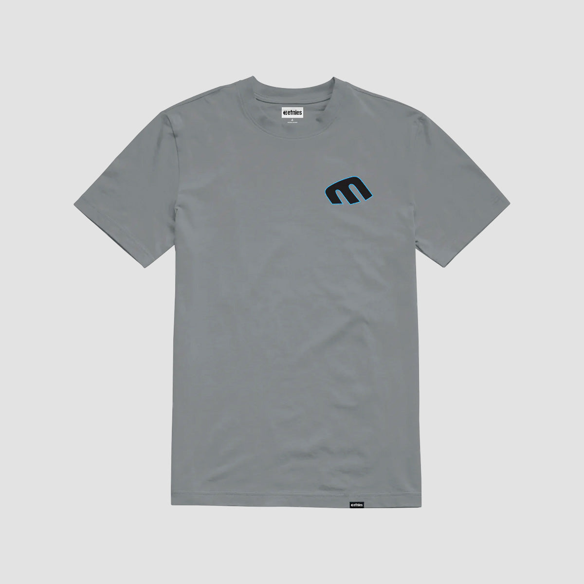 Etnies X Santa Cruz Retro Dot T-Shirt Charcoal