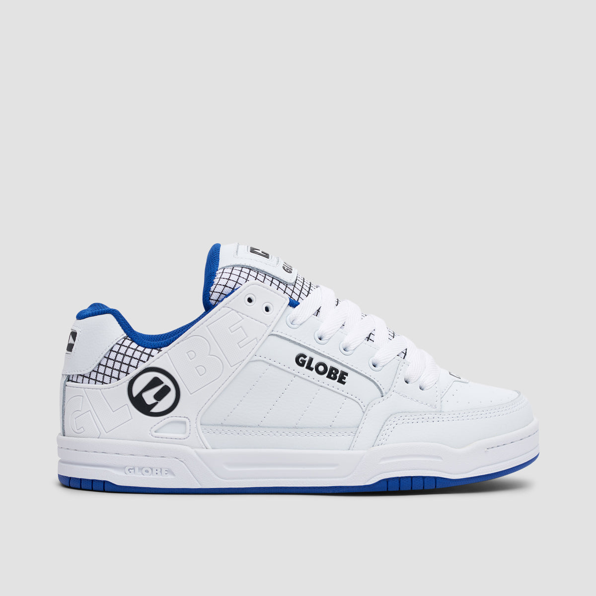 Globe Tilt Shoes - White/Cobalt