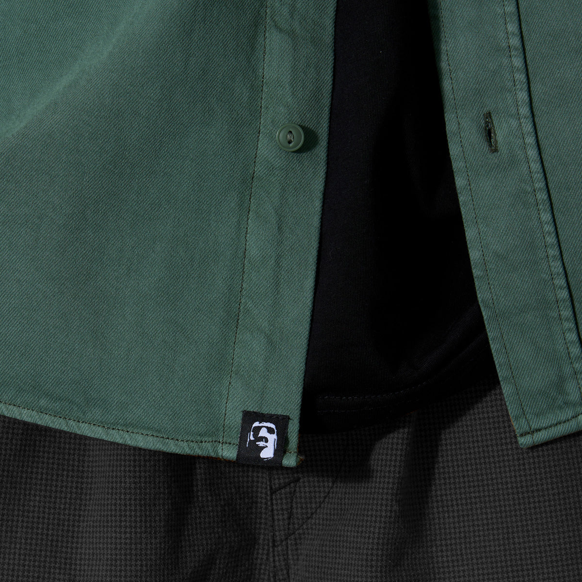 Heathen VG+ Medusa Longsleeve Work Shirt Bay