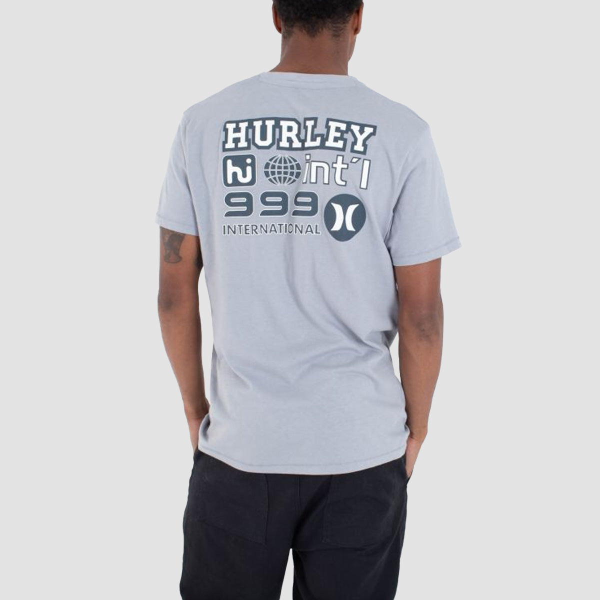 Hurley Banner T-Shirt Worker Blue
