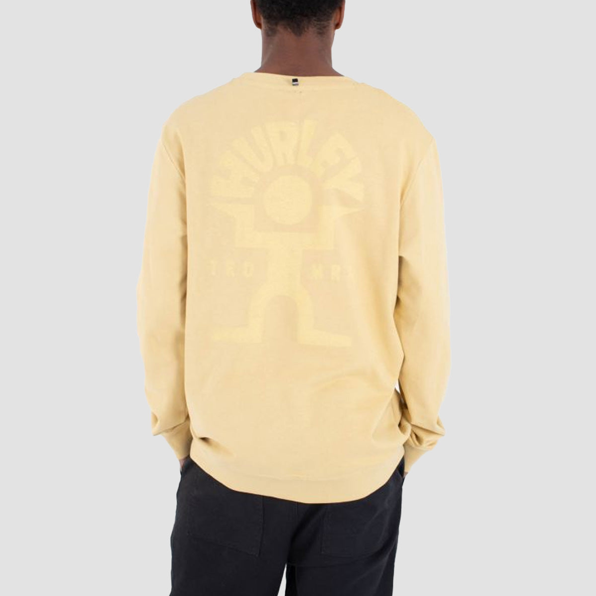 Hurley Dancer Crew Sweatshirt Hazelnut