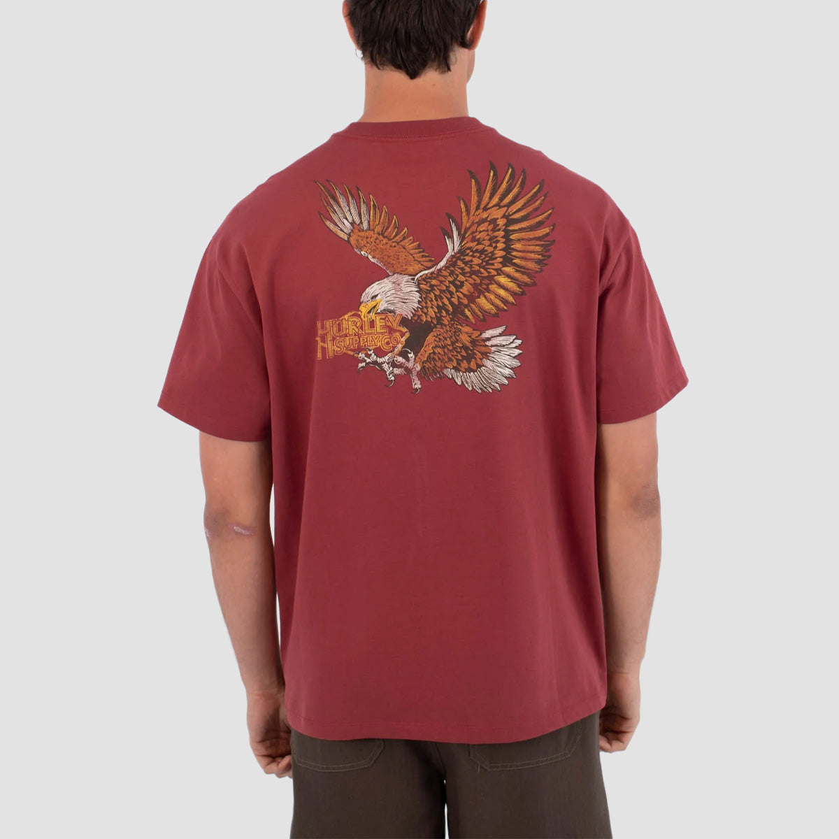 Hurley Fly T-Shirt Cherry Crimson