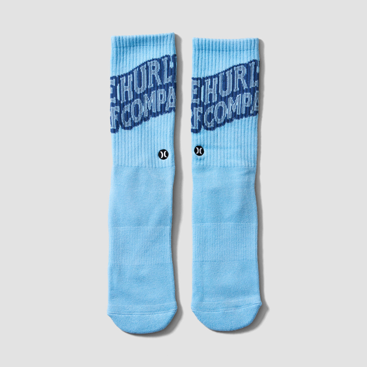 Hurley H2O Jacquard Crew Socks Eiffel Blue