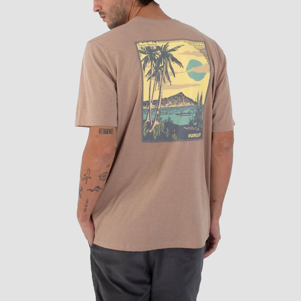 Hurley Harbor T-Shirt Bristlecone Heather