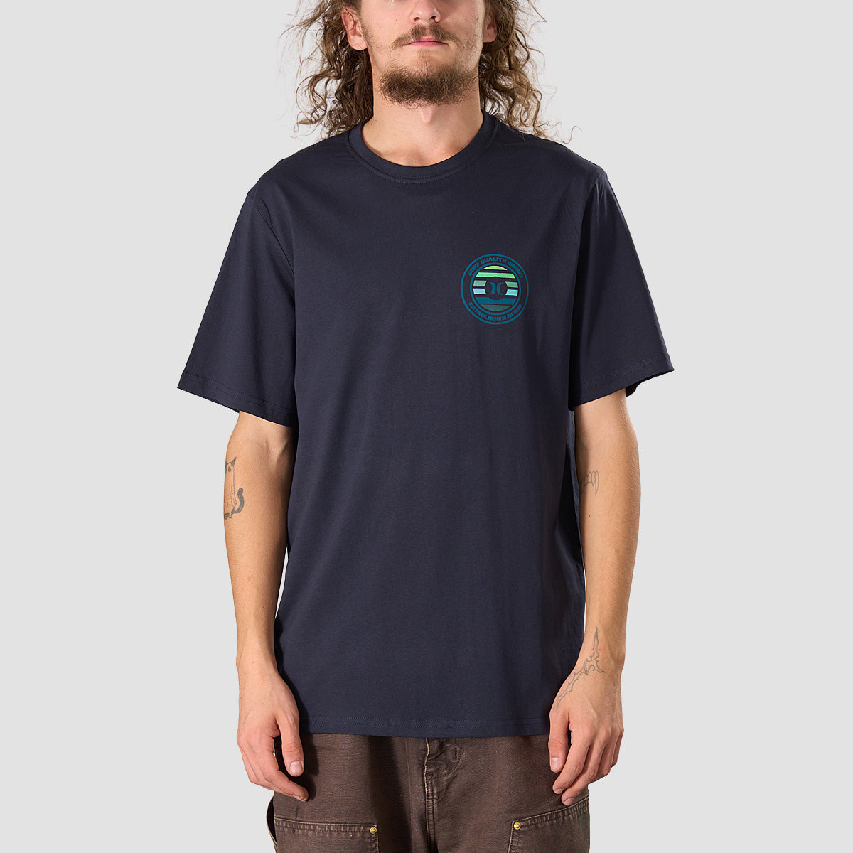 Hurley Louis T-Shirt Obsidian