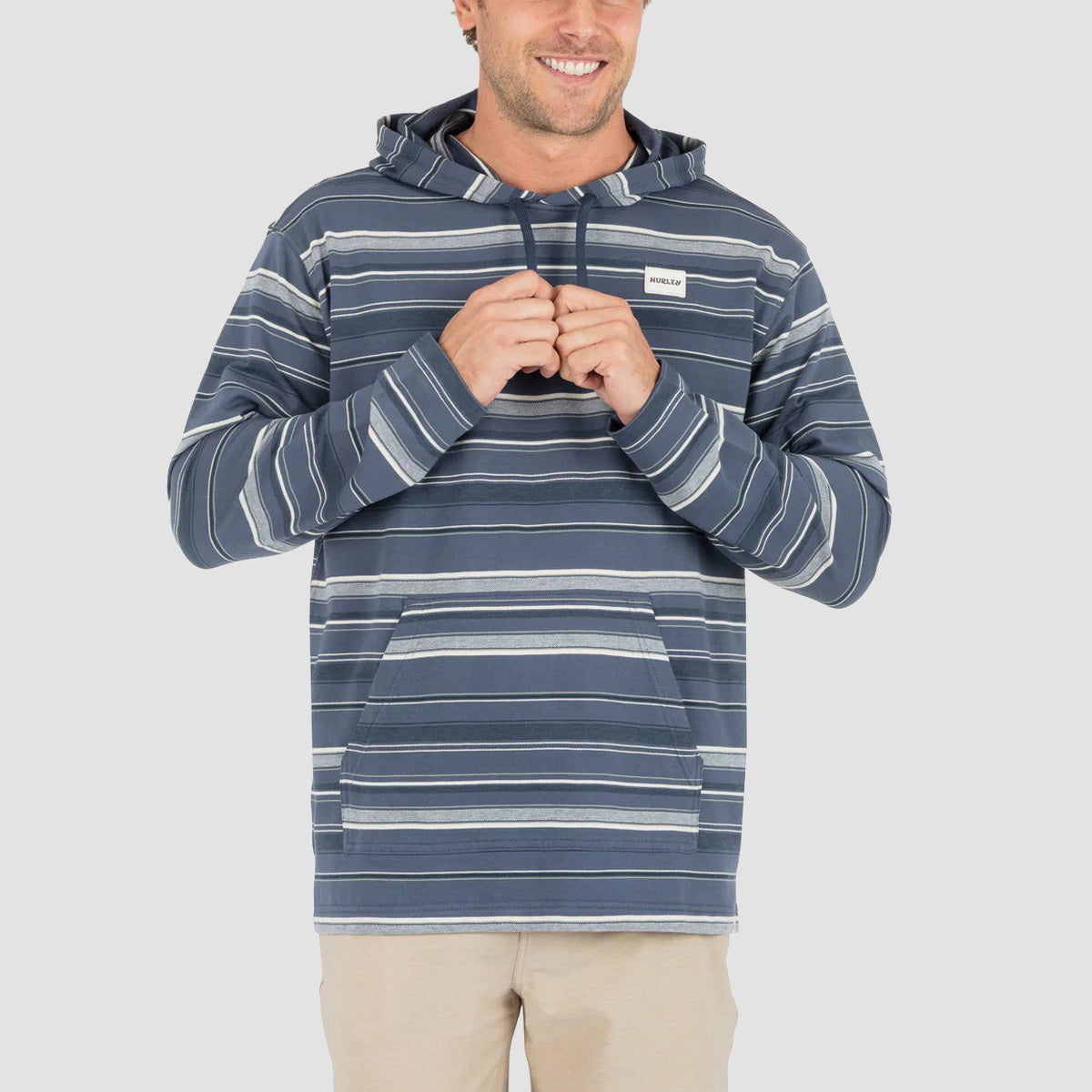 Hurley OG Hooded Poncho Pullover Hoodie Monsoon