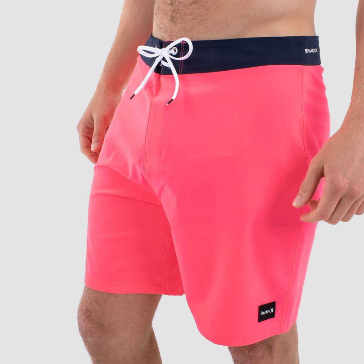 Hurley Phantom-Eco O&O Solid 18" Boardshorts Neon Pink