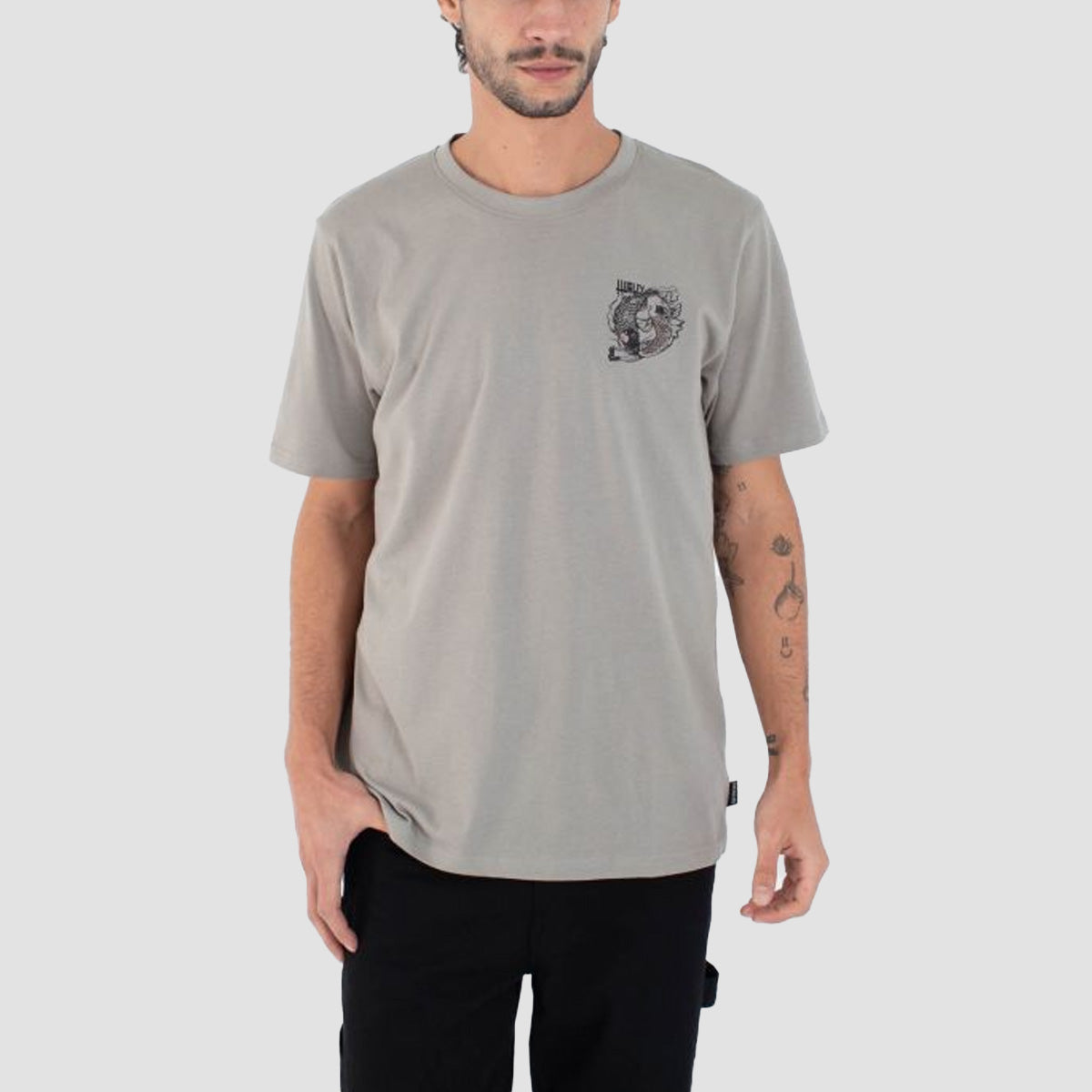 Hurley Tattoo T-Shirt Army