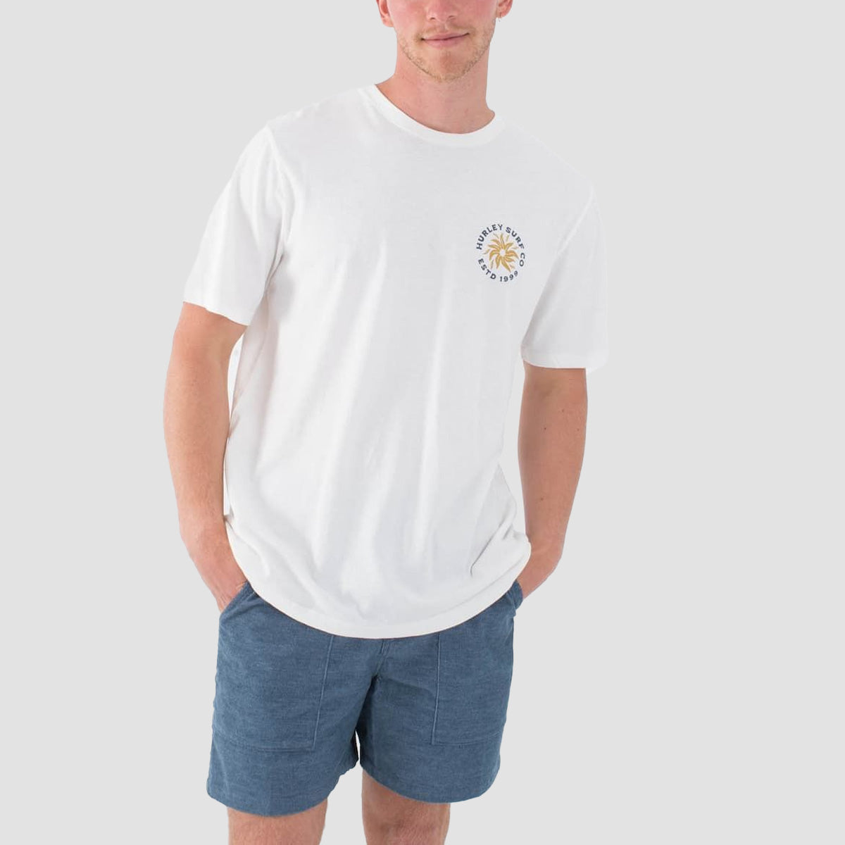 Hurley Youcan Tucan T-Shirt Barely Bone