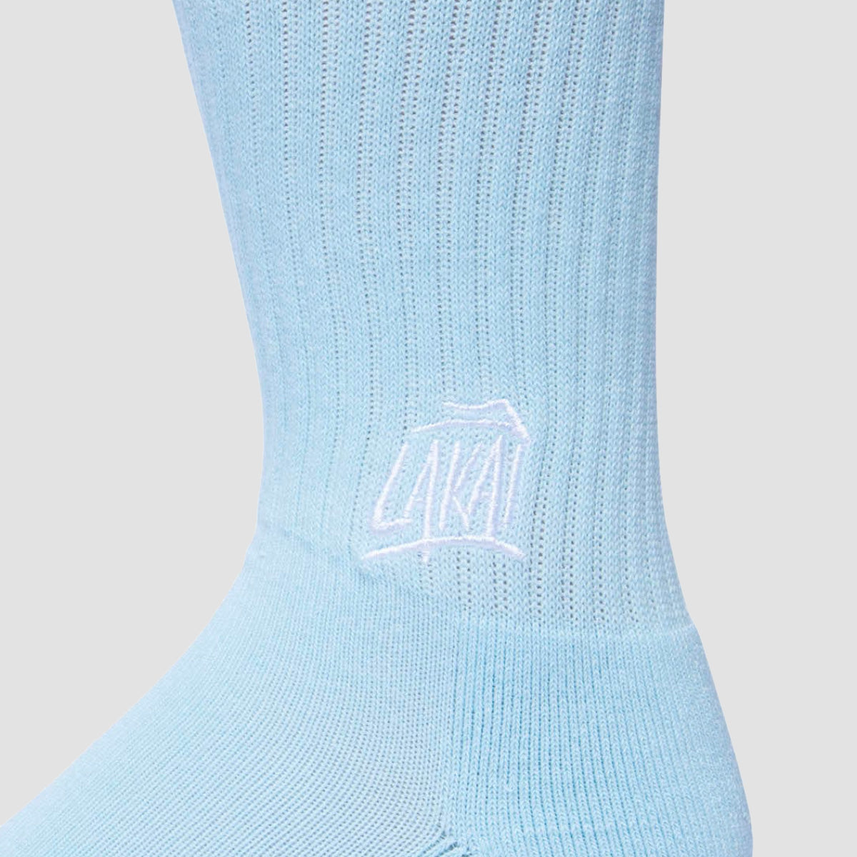 Lakai Brush Crew Socks Light Blue