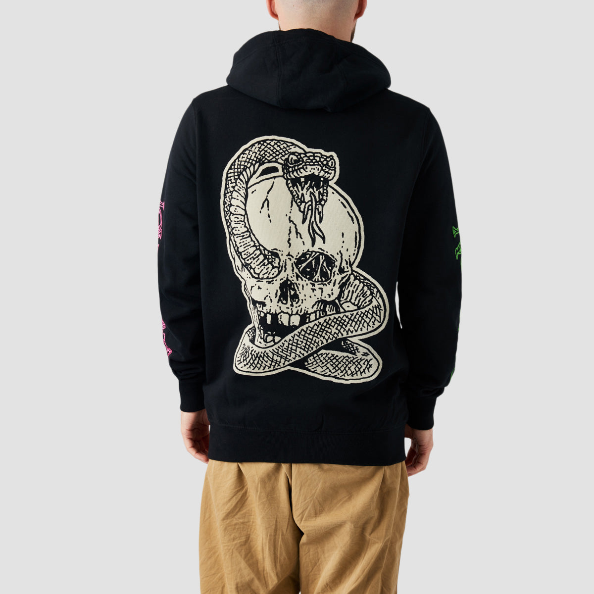 Lovenskate X Dungeon By French Pullover Hoodie Black