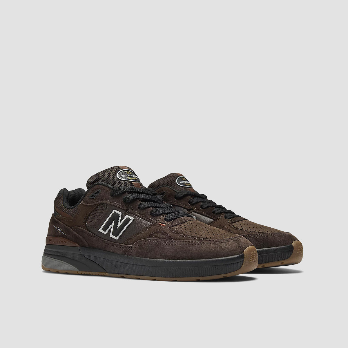 New Balance Numeric Andrew Reynolds 933 Shoes - Brown/Black