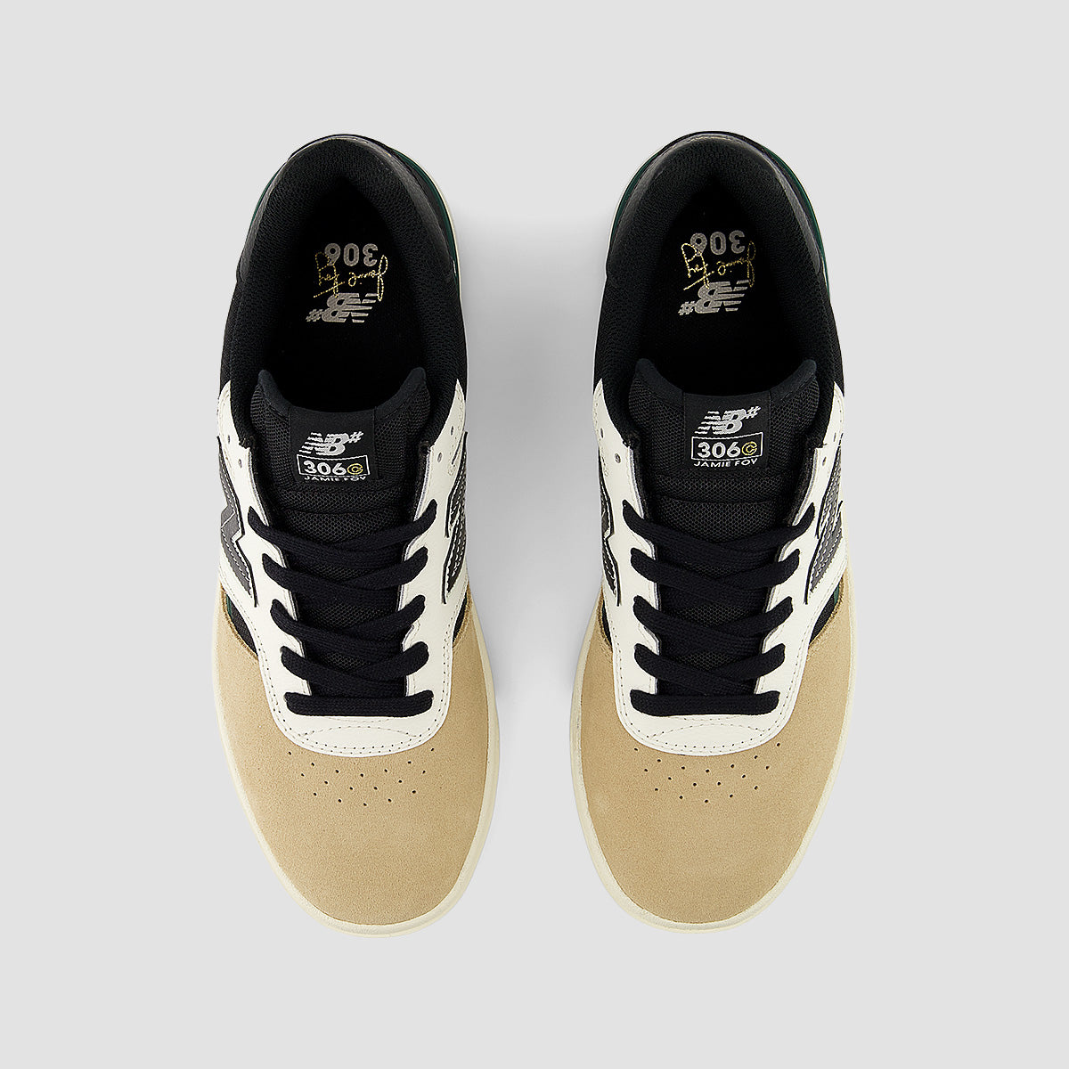 New Balance Numeric Jamie 306C Shoes - Incense/Black