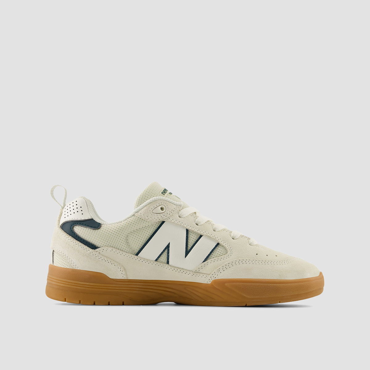 New Balance Numeric Tiago Lemos 808L Shoes - Sea Salt/Medusa Green