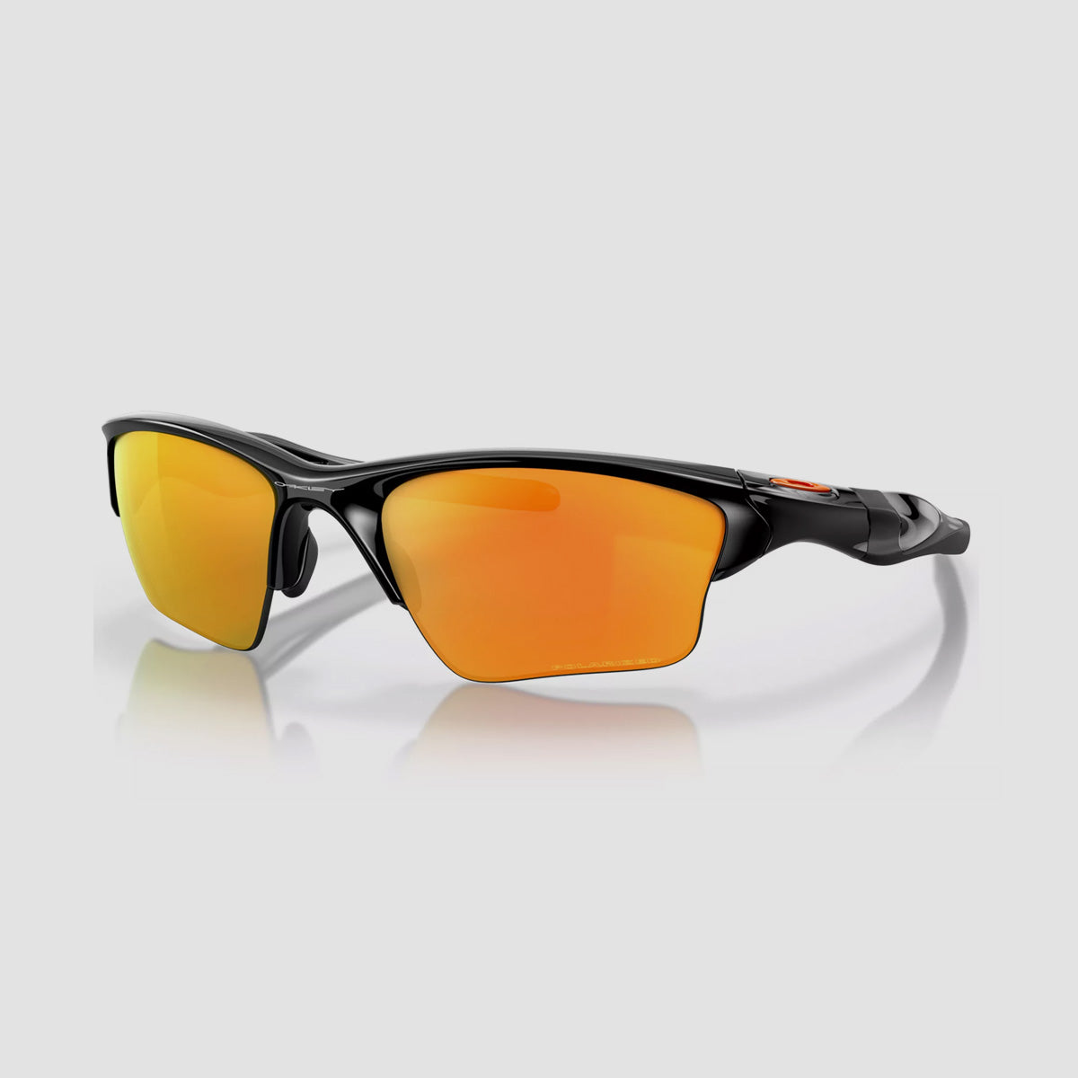 Oakley Half Jacket 2.0 XL Sunglasses Polished Black Fire Iridium Polar