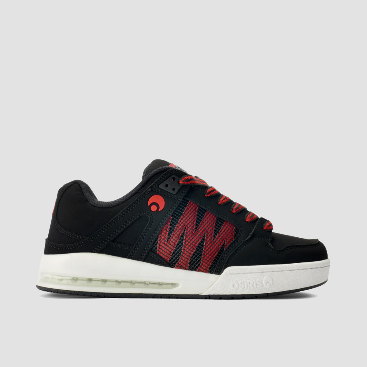 Osiris Pixel Shoes - Black/White/Red