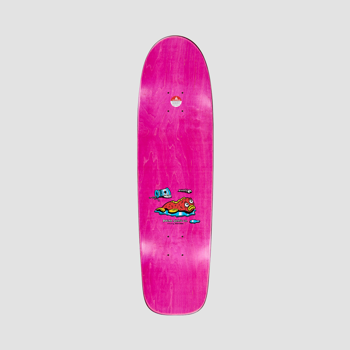 Polar Dane Brady Fish Bowl WW Skateboard Deck Various Stains - 8.75"