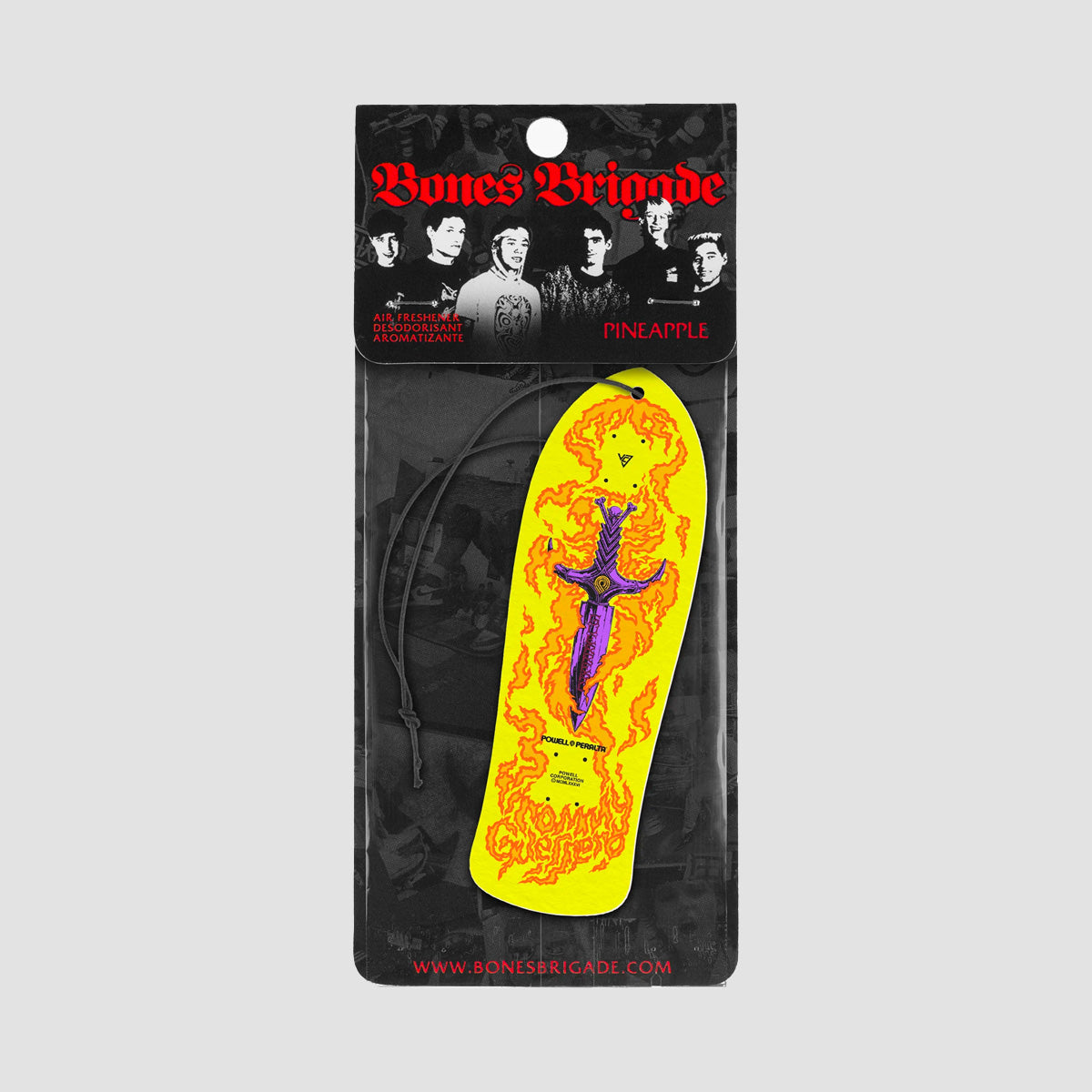 Powell Peralta Bones Brigade Series 15 Tommy Guerrero Air Freshener Yellow