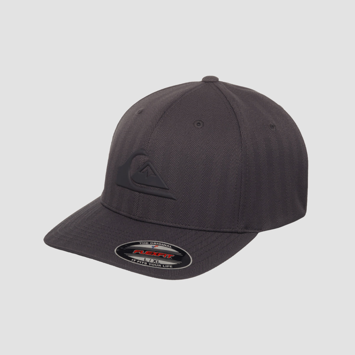 Quiksilver Amped Up Flex Fit Cap Iron Gate