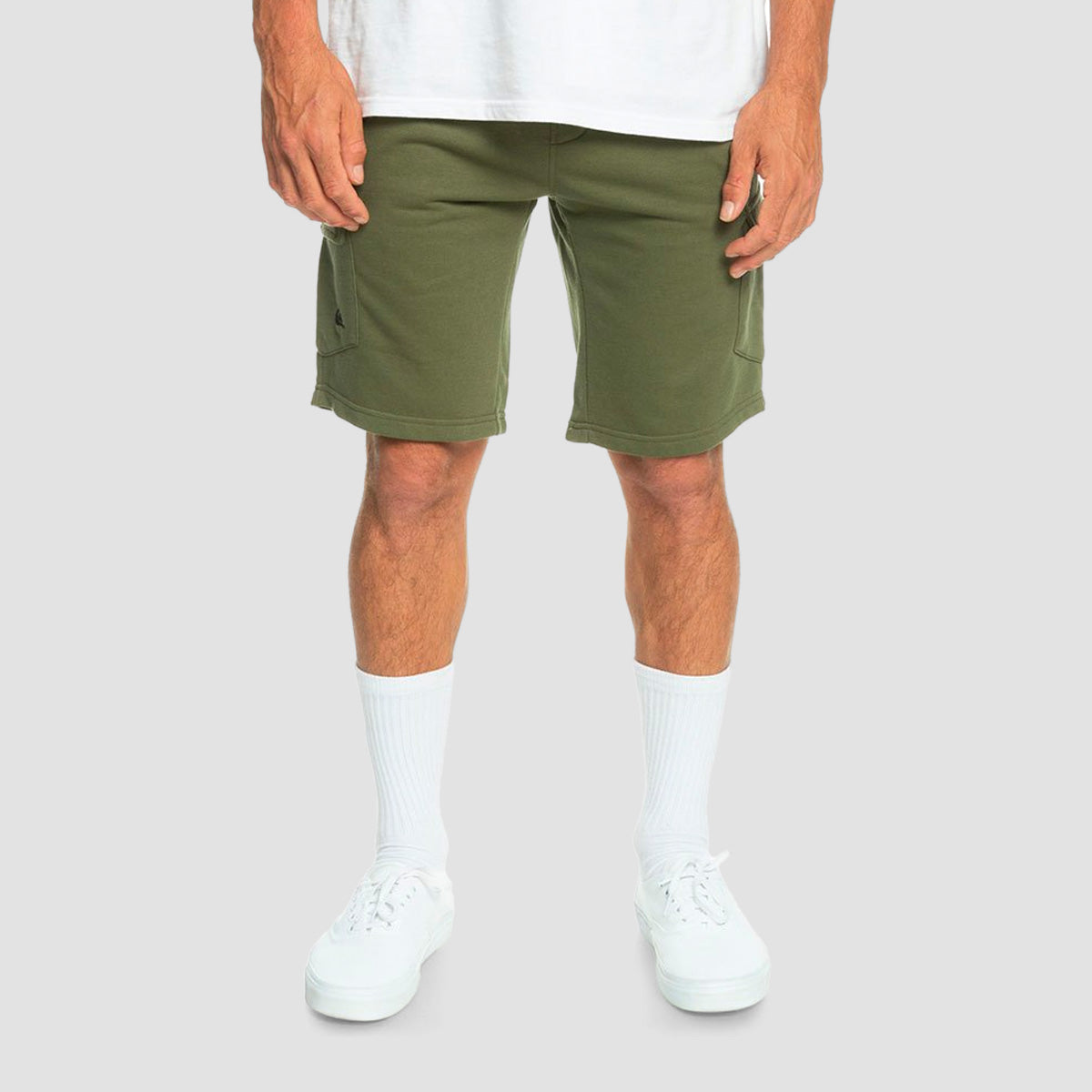 Quiksilver Cargo Sweat Shorts Four Leaf Clover