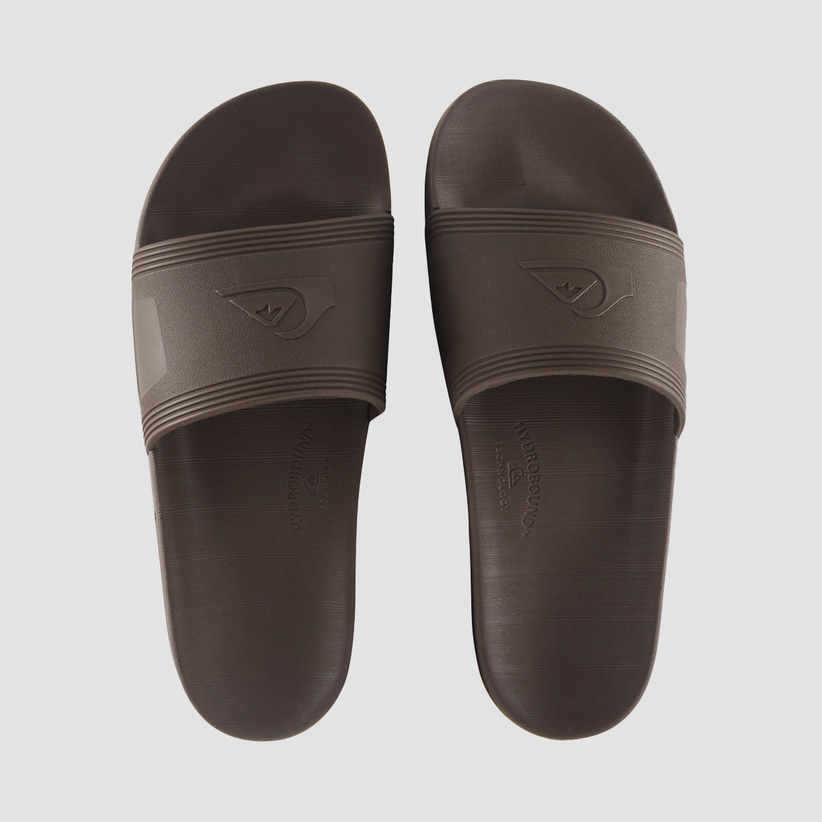 Quiksilver Dockyard Slide Sandals - Brown 1
